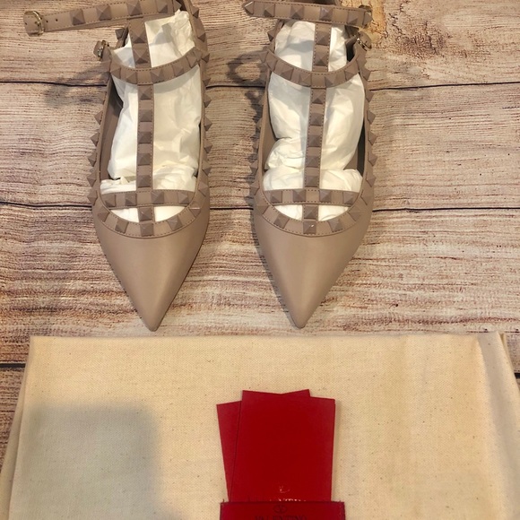 NIB Valentino Rockstud flats - Picture 3 of 8